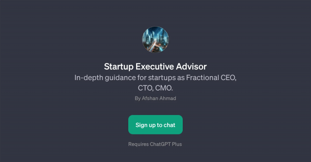 Startup Executive Advisor