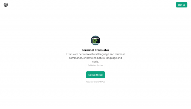 Terminal Translator