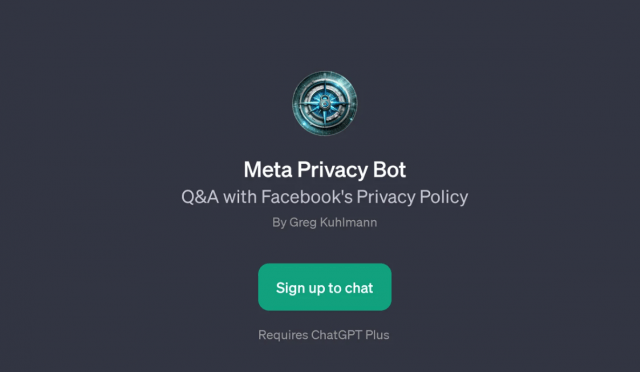 Meta Privacy Bot