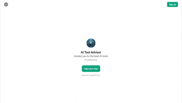 AI Tool Advisor