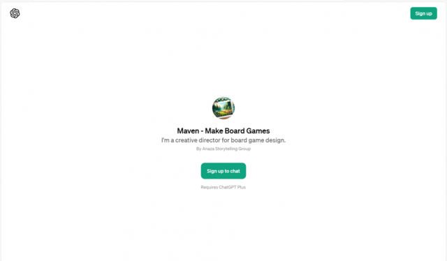 Maven - Make Board Games