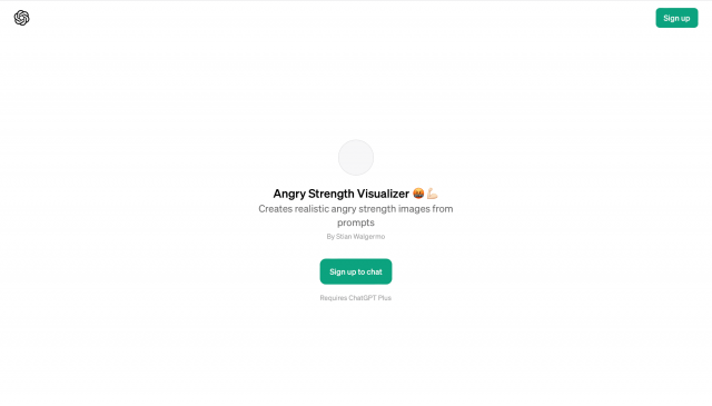 Angry Strength Visualizer