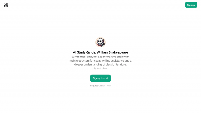 AI Study Guide: William Shakespeare