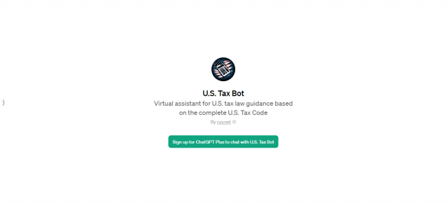 U.S. Tax Bot