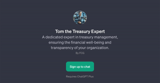 Tom the Treasury Expert