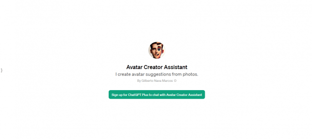 Avatar Creator Assistant