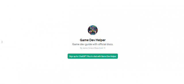 Game Dev Helper