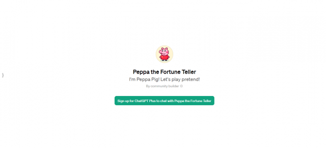 Peppa the Fortune Teller