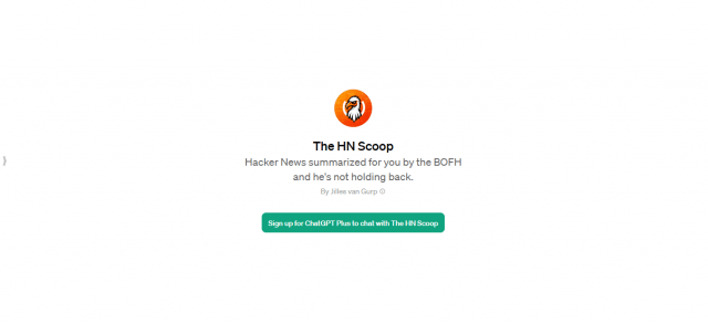 The HN Scoop