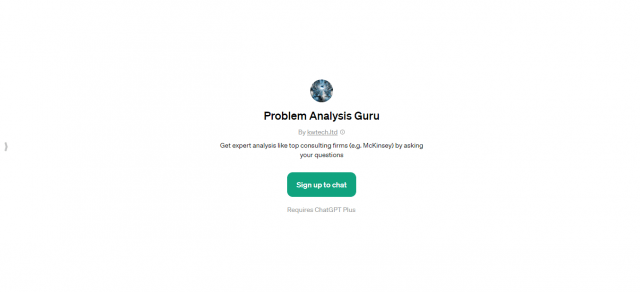 Problem Analysis Guru