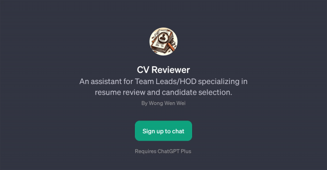 CV Reviewer