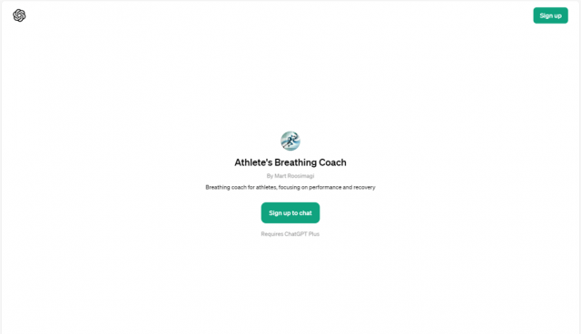 Athlete's Breathing Coach