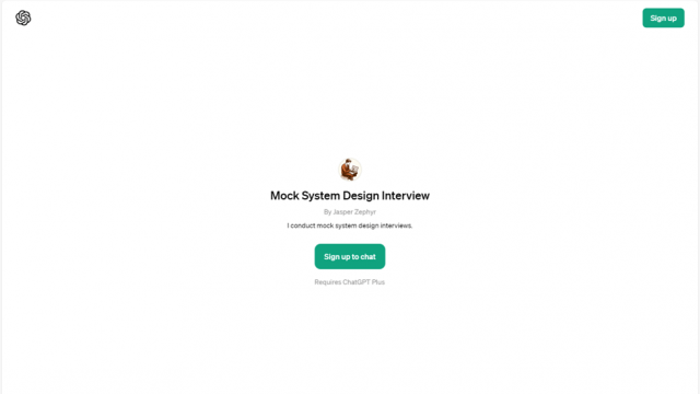 Mock System Design Interview