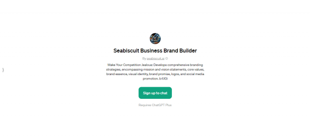 Seabiscuit: Business Brand Builder