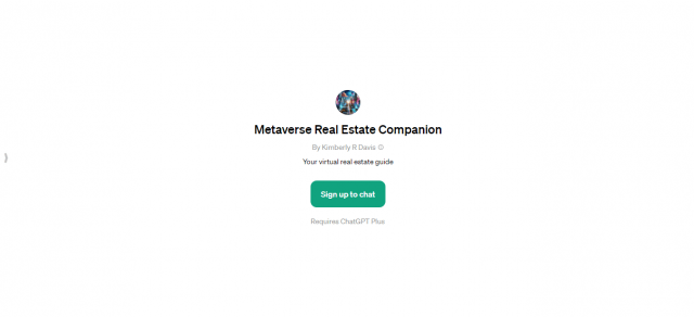 Metaverse Real Estate Companion