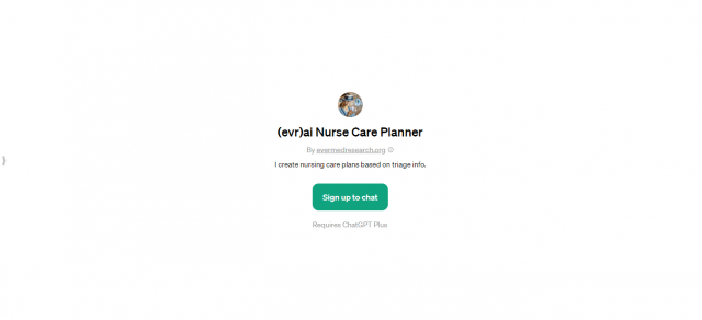 (evr)ai Nurse Care Planner