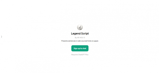 Legend Script