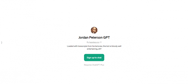 Jordan Peterson GPT Plus