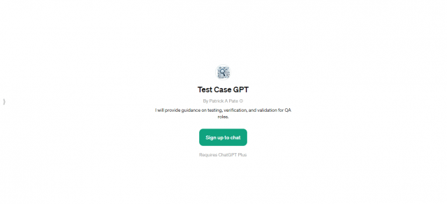 Test Case GPT