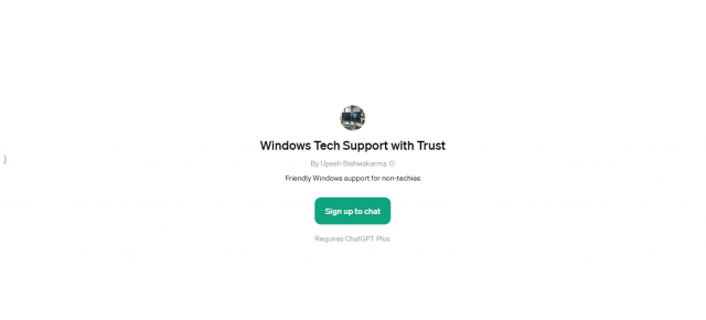 Tech Support with Trust