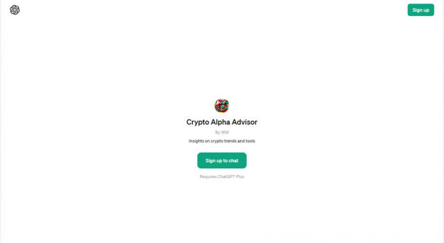 Crypto Alpha Advisor