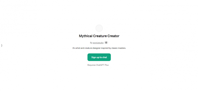 Mythical Creature Creator