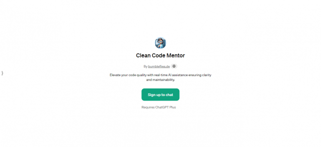 Clean Code Mentor