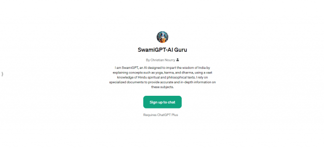 SwamiGPT-AI Guru