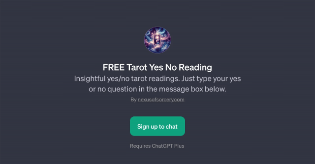 FREE Tarot Yes No Reading GPT