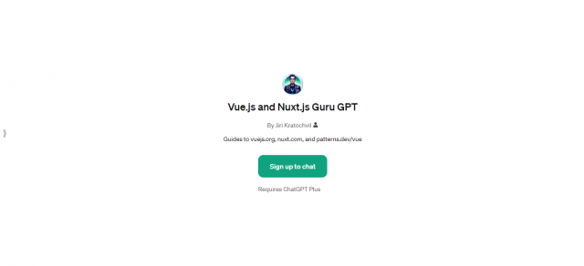 Vue.js and Nuxt.js Guru GPT