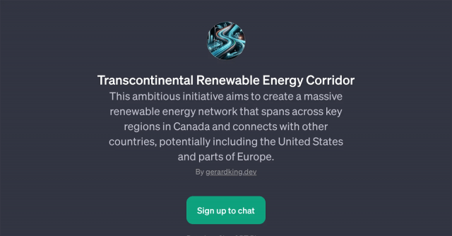 Transcontinental Renewable Energy Corridor GPT