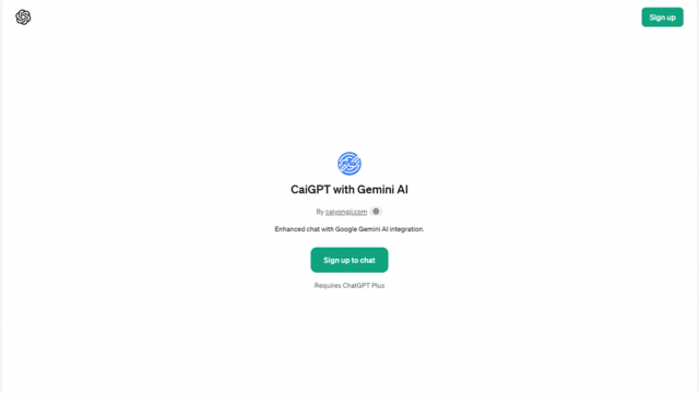 CaiGPT with Gemini AI