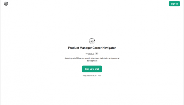 Product Manager Career Navigator