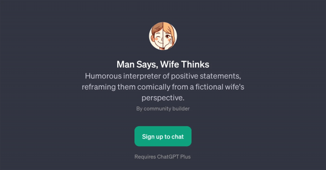 Man Says, Wife Thinks