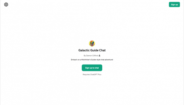 Galactic Guide Chat