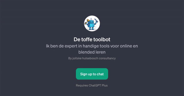 De toffe toolbot